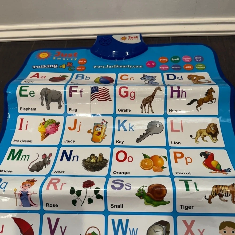 Just Smarty Educational Alphabet Electronic Learning Mat - Blue